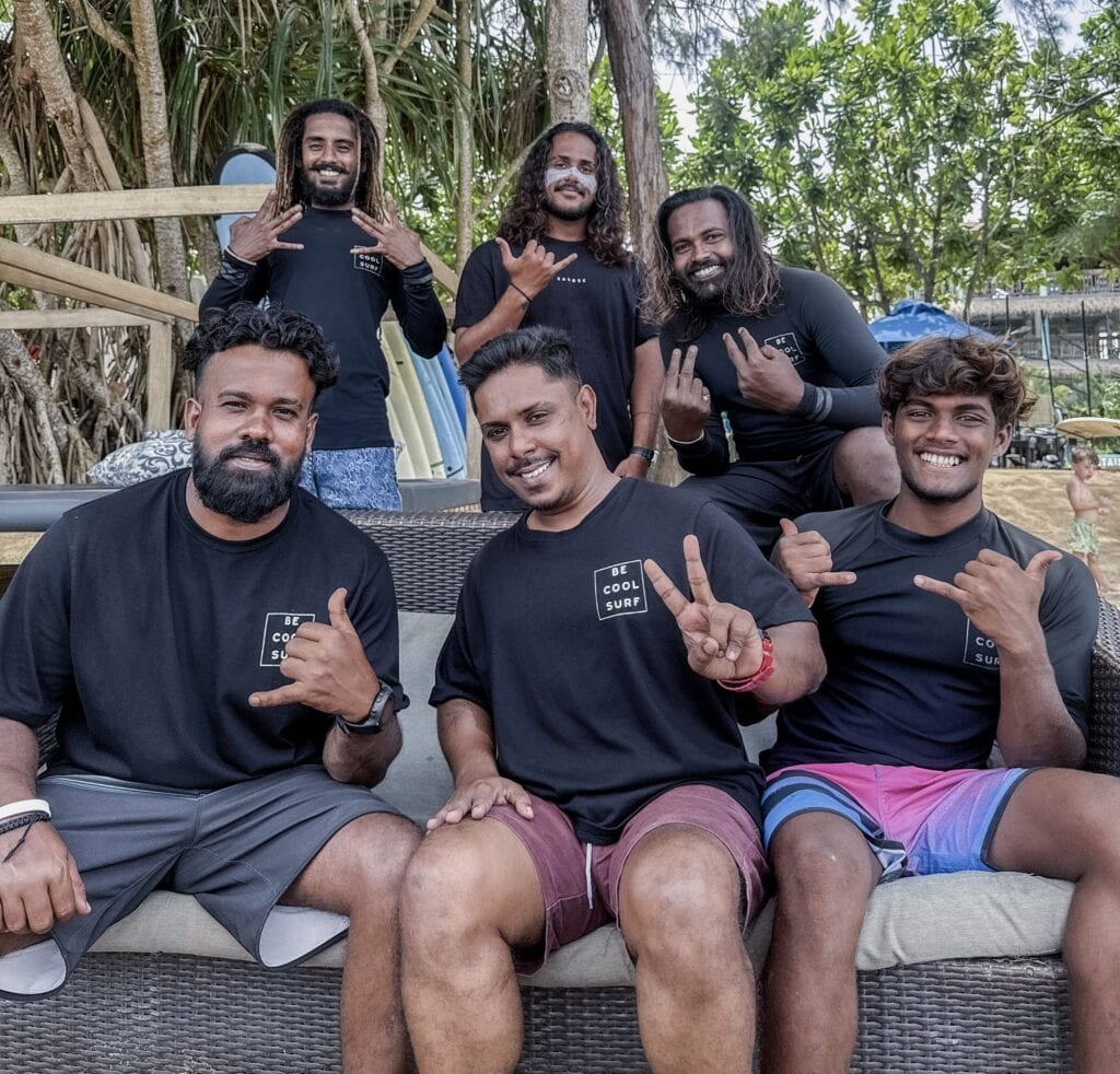 Be Cool Our Story Team | Be Cool Surf School Weligama, Sri Lanka